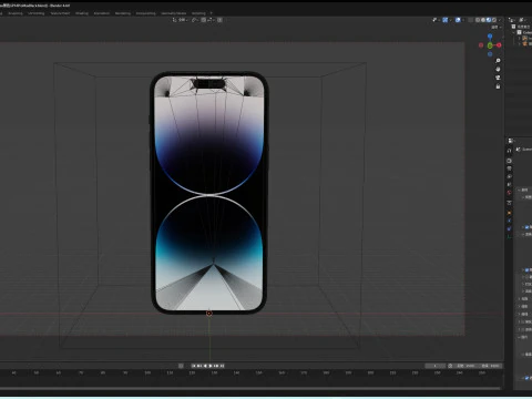 IPhone14ProMax 3D Model