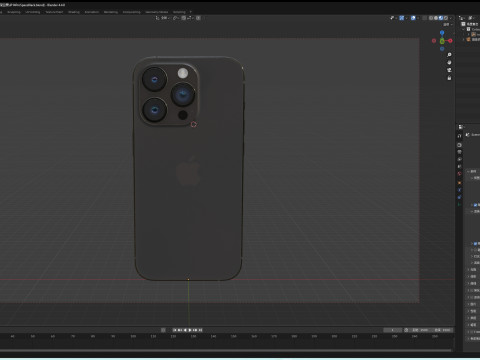 IPhone14Pro 3D 모델