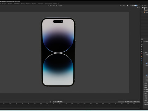 IPhone14Pro 3D 모델