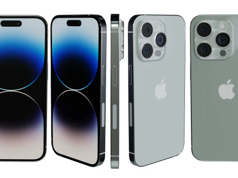 IPhone14Pro 3D Model