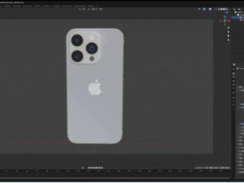 IPhone14Pro 3D Model