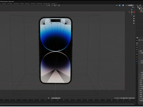 IPhone14Pro 3D Model