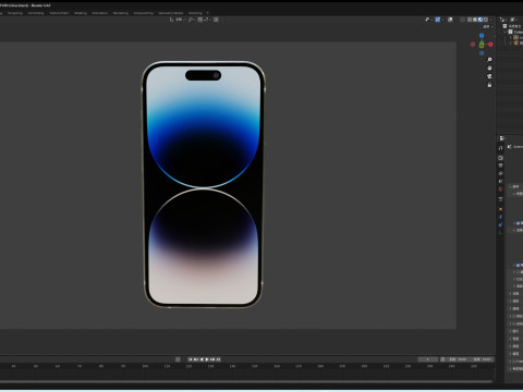 IPhone14Pro Model 3D