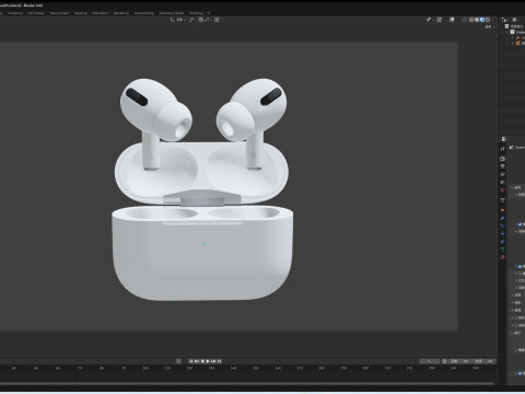 AirPodsPro 3D Модель