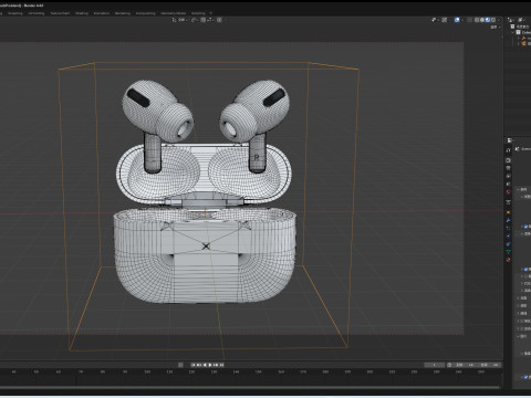 AirPodsPro 3D Модель