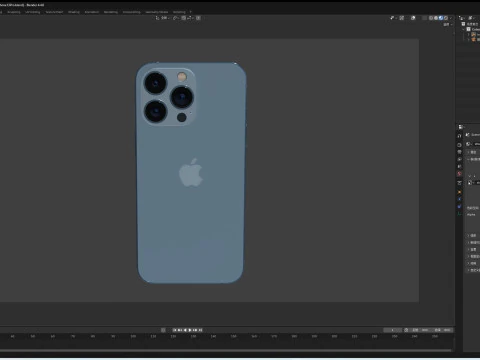 IPhone13Pro 3D Model