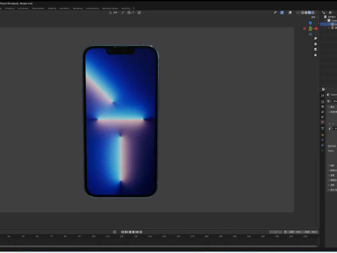IPhone13Pro 3D Model