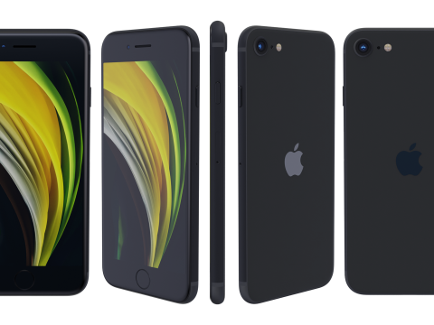 IPhoneSE 3D 모델