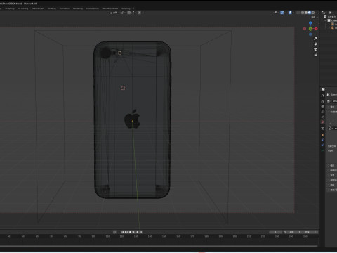 IPhoneSE 3D 모델