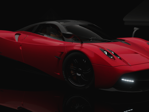 Pagani Huayra 3D Model