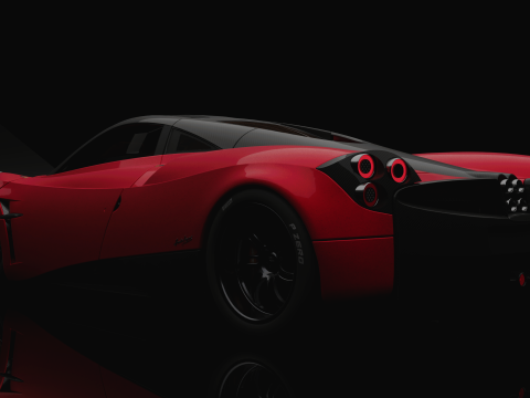 Pagani Huayra 3D 모델