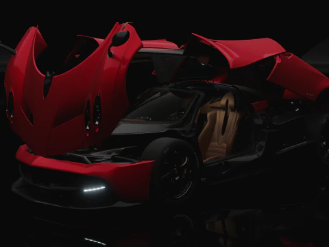 Pagani Huayra 3D Model