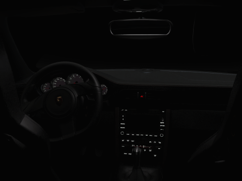 Porsche 911 Carrera GTS 3D मॉडल