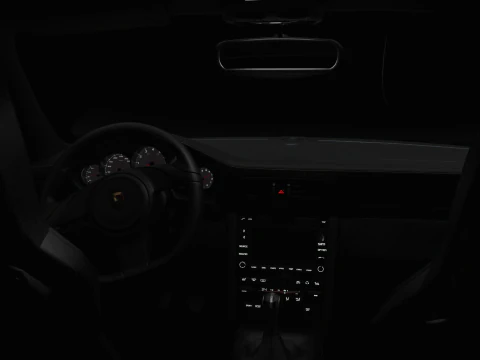 Porsche 911 Carrera GTS 3D Model