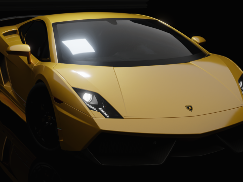 Gallardo LP570-4 Superleggera 3D Model