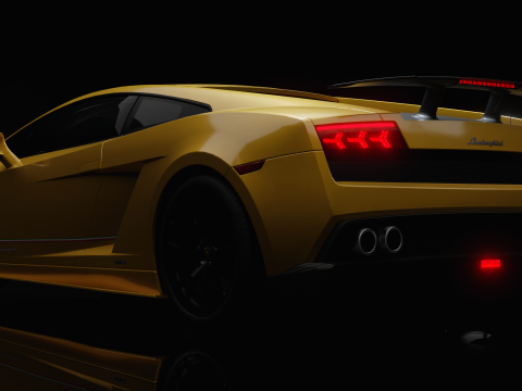 Gallardo LP570-4 Superleggera 3Dモデル