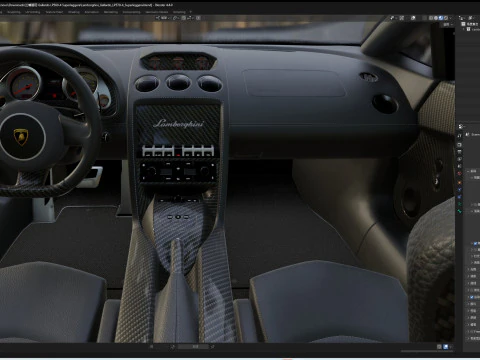 Gallardo LP570-4 Superleggera 3D Model