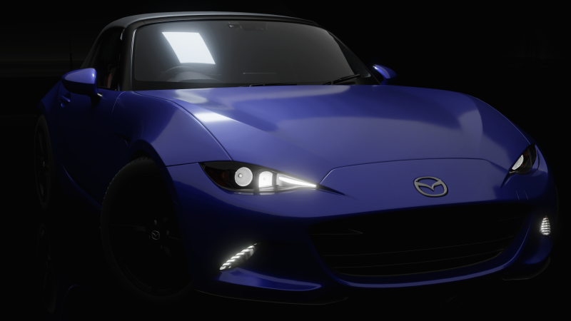 Mazda MX-5 Miata 3D Модель .c4d .max .obj .3ds .fbx .stl .blend 