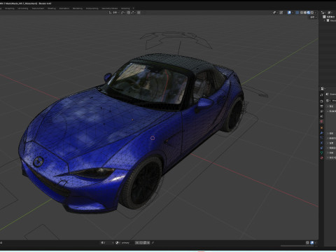 Mazda MX-5 Miata 3D Модель
