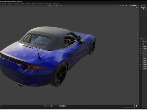 Mazda MX-5 Miata 3D Модель