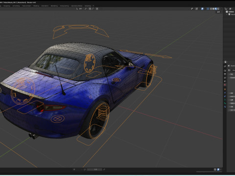 Mazda MX-5 Miata 3D Модель