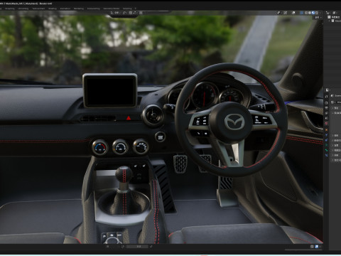 Mazda MX-5 Miata 3D Модель