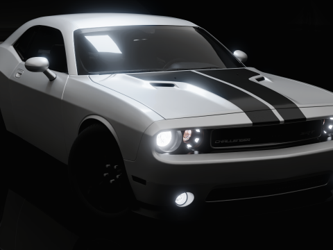 Dodge Challenger SRT8 Modello 3D