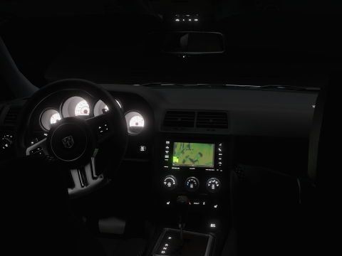 Dodge Challenger SRT8 3D-Modell