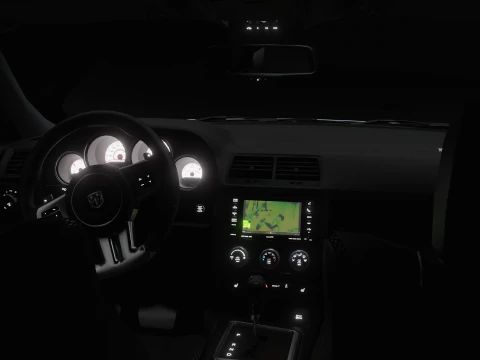 Dodge Challenger SRT8 3D Model
