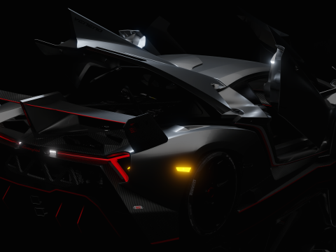 Veneno 3D 모델