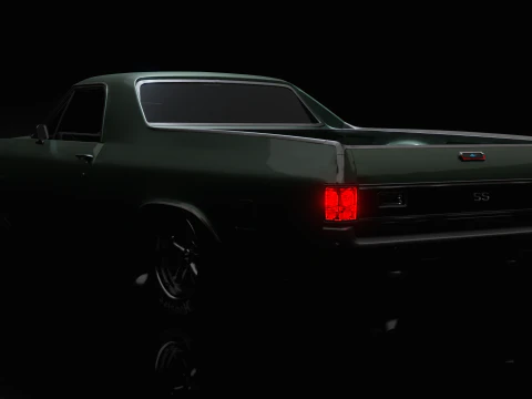 Chevrolet El Camino SS 3D Model