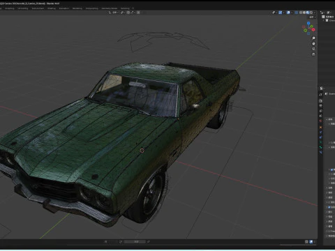 Chevrolet El Camino SS 3D Model