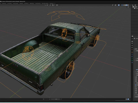 Chevrolet El Camino SS 3D Model