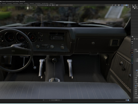 Chevrolet El Camino SS 3D 모델