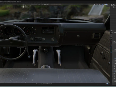 Chevrolet El Camino SS 3D Model