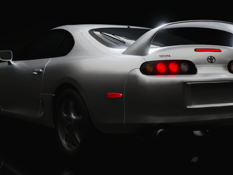 Toyota Supra MKIV 3Dモデル