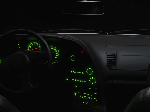 Toyota Supra MKIV 3Dモデル