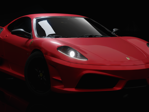 Ferrari F430 Scuderia 3Dモデル