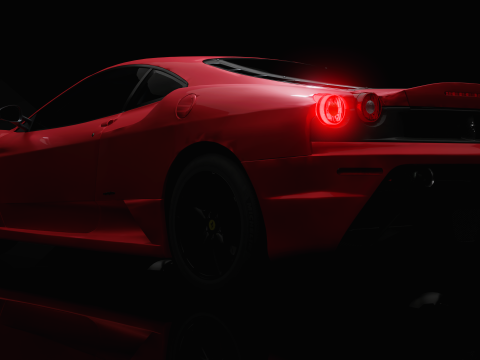 Ferrari F430 Scuderia 3D Model