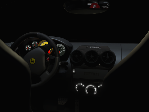 Ferrari F430 Scuderia 3D Model