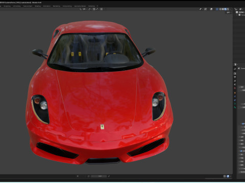 Ferrari F430 Scuderia 3D Model