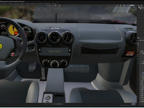 Ferrari F430 Scuderia 3D Model