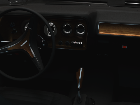 Dodge Charger Super Bee 1971 3D Model