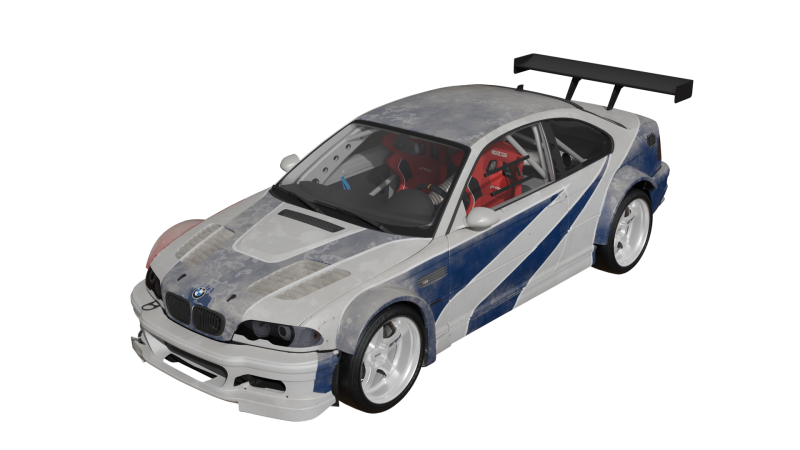 M3 E46 Modelo 3D .c4d .max .obj .3ds .fbx .stl .blend 