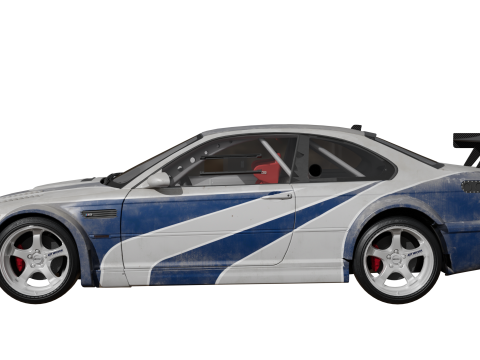 M3 E46 Modelo 3D