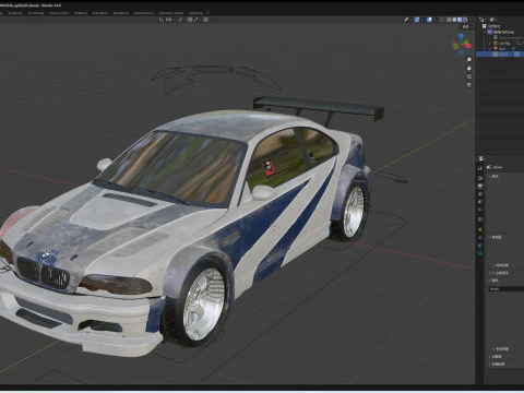 M3 E46 Model 3D