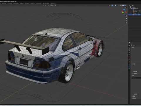 M3 E46 Model 3D