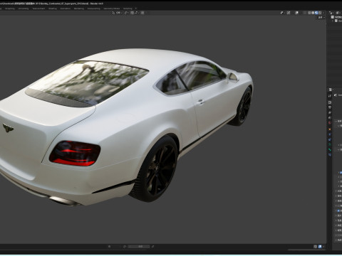 BentleyContinentalGTSupersports 3D 模型