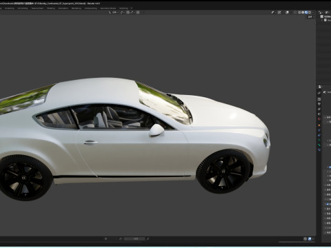 BentleyContinentalGTSupersports 3D 模型
