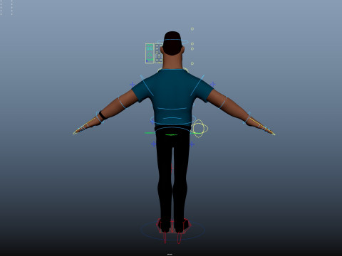 Cartoon Man 3D Model